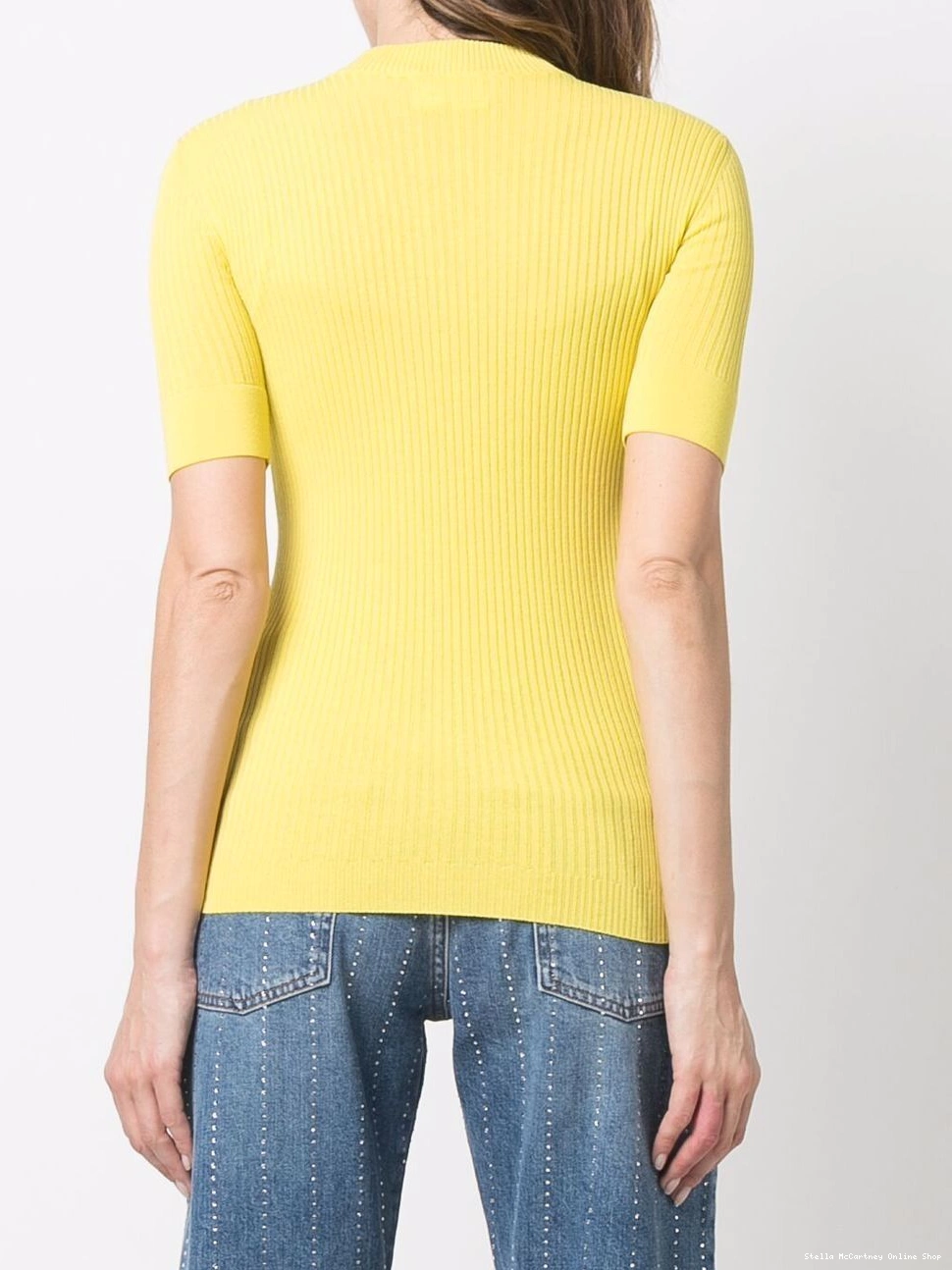 Affordable neck short-sleeve crew jumper Stella McCartney Women 0714
